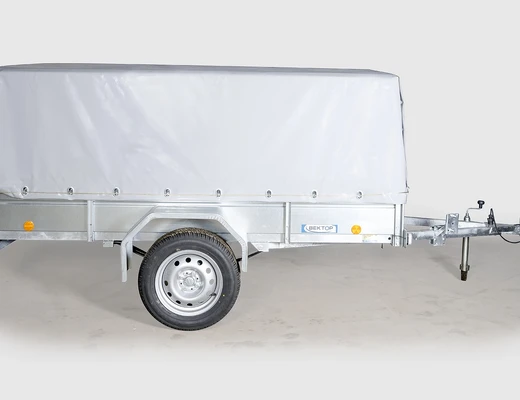 Бортовой одноосный прицеп без тормоза ЛАВ 81011AB