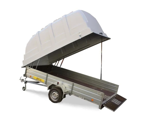 Бортовой одноосный прицеп без тормоза ЛАВ 81011AB