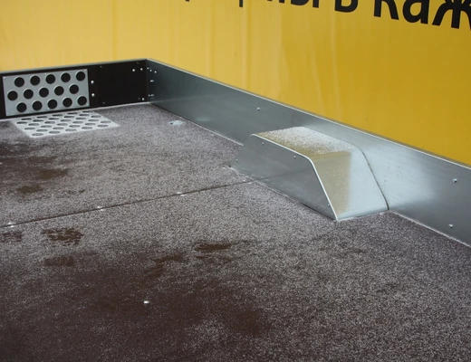 Бортовой одноосный прицеп без тормоза ЛАВ 81012B (колея 1780 мм)