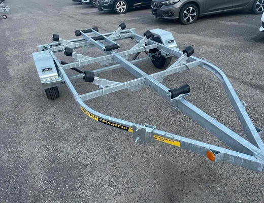 Одноосный прицеп для водной техники без тормоза ЛАВ 81014A ролики