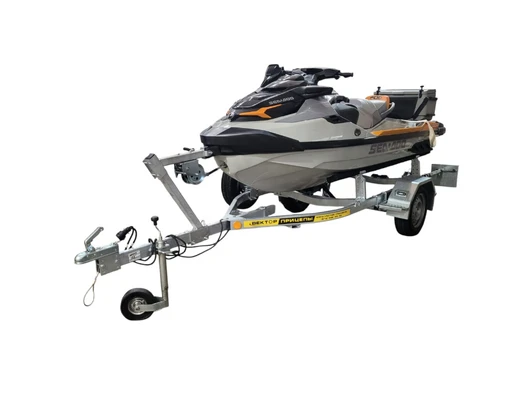 Одноосный прицеп для водной техники без тормоза ЛАВ