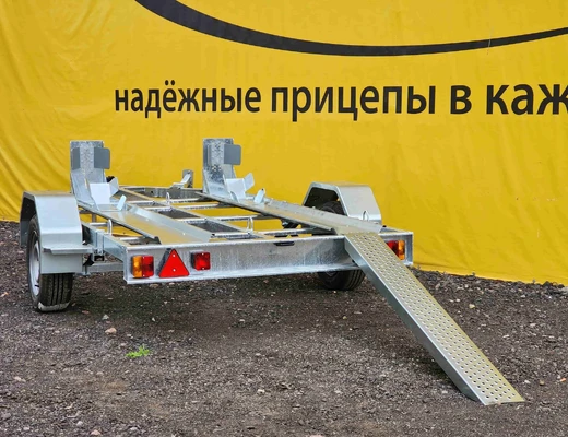 Одноосный прицеп специального назначения без тормоза ЛАВ 81012 Мото R13