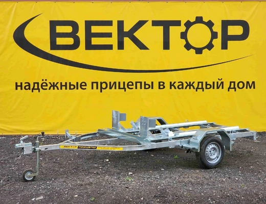 Одноосный прицеп специального назначения без тормоза ЛАВ 81012 Мото R13