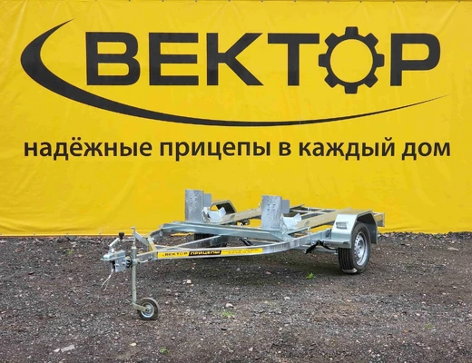 Одноосный прицеп специального назначения без тормоза ЛАВ 81012 Мото R13