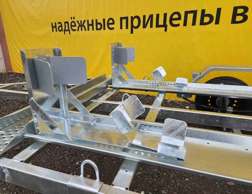 Одноосный прицеп специального назначения без тормоза ЛАВ 81012 Мото R13