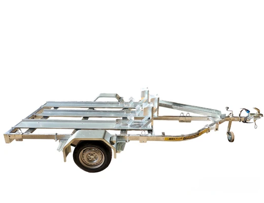 Одноосный прицеп специального назначения без тормоза ЛАВ 81012 Мото R13