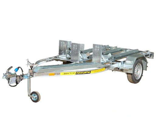 Одноосный прицеп специального назначения без тормоза ЛАВ 81012 Мото R13