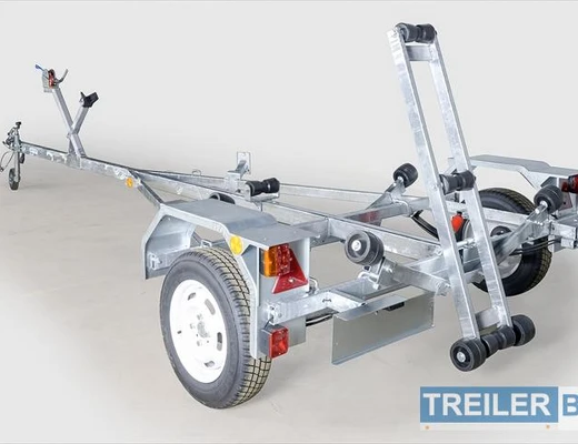 Одноосный прицеп для водной техники без тормоза Вектор (ЛАВ) 81014