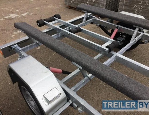 Одноосный прицеп для водной техники без тормоза Вектор (ЛАВ) 81014