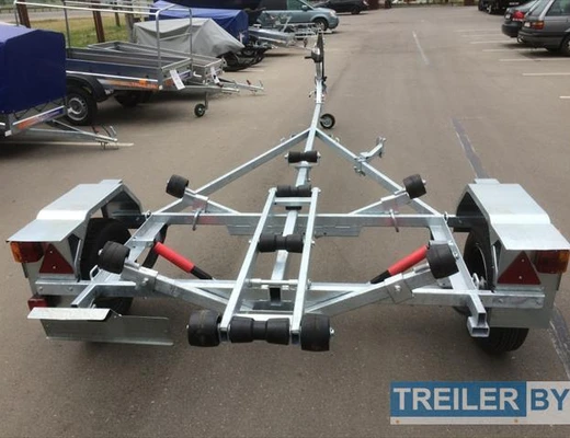Одноосный прицеп для водной техники без тормоза Вектор (ЛАВ) 81014
