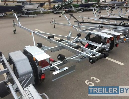 Одноосный прицеп для водной техники без тормоза Вектор (ЛАВ) 81014
