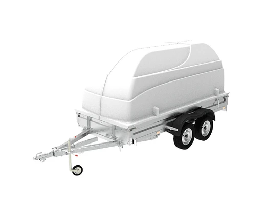 Прицеп Экспедиция Универсал 121345 Евро под крышку Технопласт