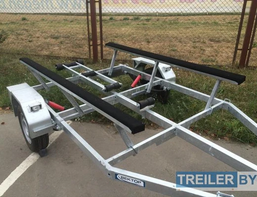 Одноосный прицеп для водной техники без тормоза Вектор (ЛАВ) 81014A