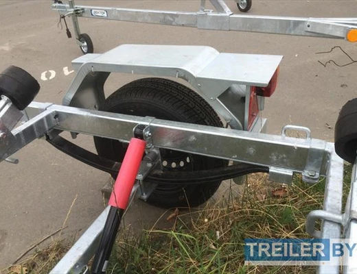 Одноосный прицеп для водной техники без тормоза Вектор (ЛАВ) 81014A