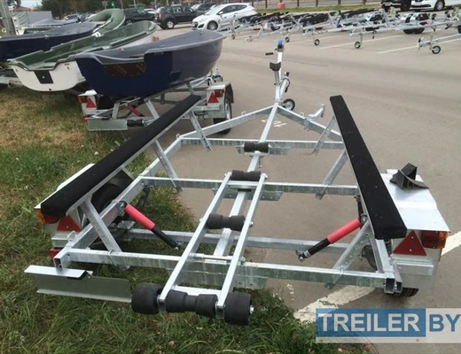 Одноосный прицеп для водной техники без тормоза Вектор (ЛАВ) 81014A