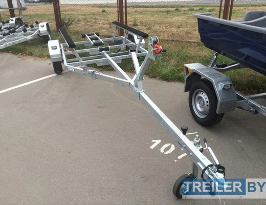 Одноосный прицеп для водной техники без тормоза Вектор (ЛАВ) 81014A