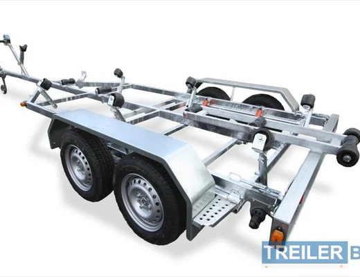 Одноосный прицеп для водной техники без тормоза Вектор (ЛАВ) 81014В