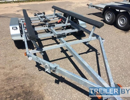 Одноосный прицеп для водной техники без тормоза Вектор (ЛАВ) 81014В