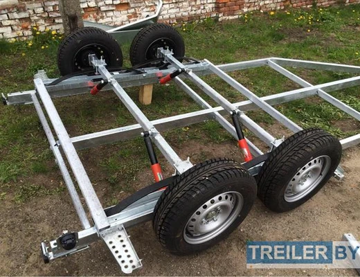 Одноосный прицеп для водной техники без тормоза Вектор (ЛАВ) 81014В