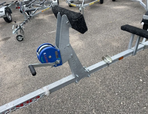 Прицеп «КОМПАКТ» для плоскодонных лодок и лодок ПВХ МЗСА 81771С.012