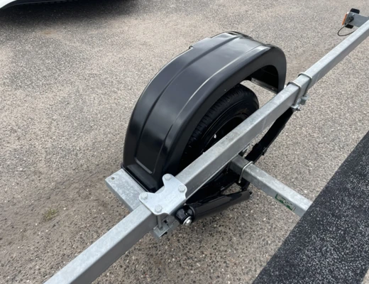 Прицеп для лодок и катеров МЗСА 81771E.101 без тормоза