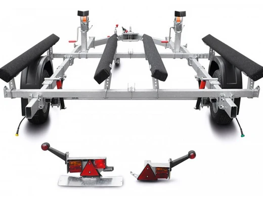 Прицеп для двух гидроциклов МЗСА 81772B.101 без тормоза