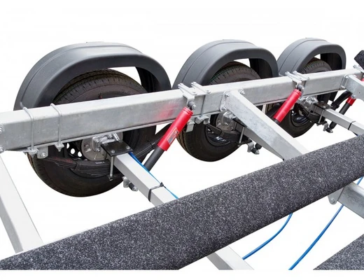 Прицеп для катеров и яхт МЗСА L 9025-3.35.101 с тормозом