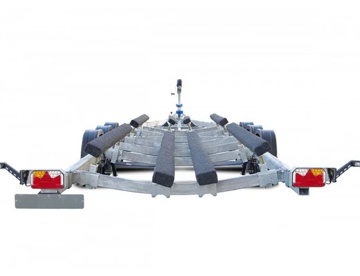 Прицеп для катеров и яхт МЗСА L 1025-3.35.101 с тормозом