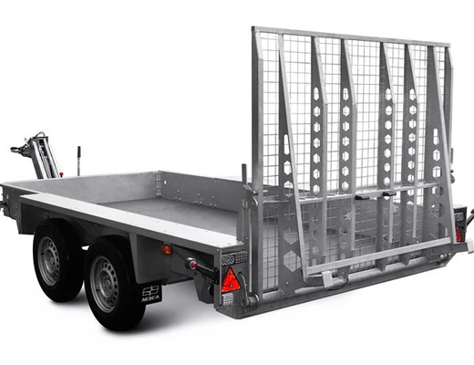 Прицеп для перевозки мини-спецтехники МЗСА S 3618-2.35.314