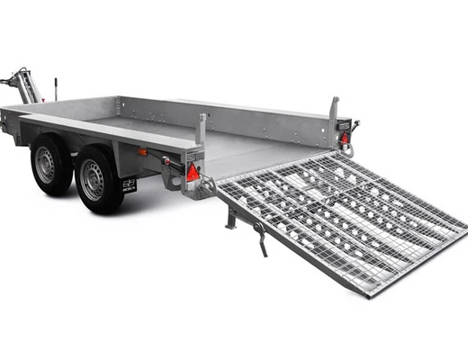 Прицеп для перевозки мини-спецтехники МЗСА S 3618-2.35.314