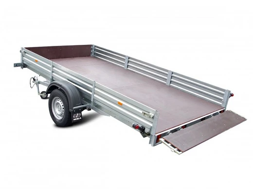 Прицеп для перевозки снегоходов, квадроциклов и вездеходов МЗСА 817718.022