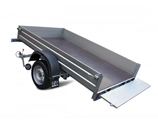 Прицеп с алюминиевыми бортами МЗСА 817704.032