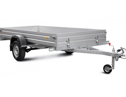 Прицеп с алюминиевыми бортами и светодиодными фонарями МЗСА 817717.032