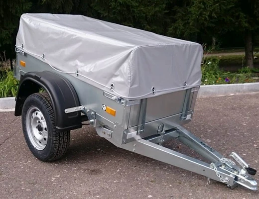 Прицеп бортовой одноосный ССТ-7132-мини ПЛАТФОРМА Ш=742 мм