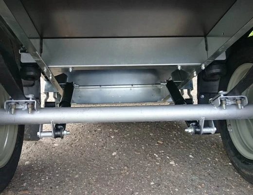 Прицеп бортовой одноосный ССТ-7132-мини ПЛАТФОРМА Ш=742 мм