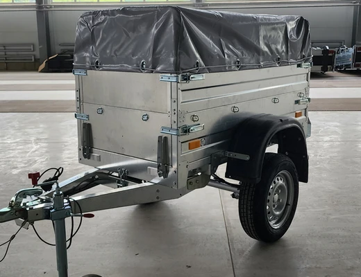 Прицеп бортовой одноосный ССТ-7132-1К ПЛАТФОРМА Ш=742 мм