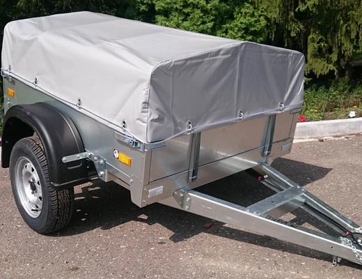 Прицеп бортовой одноосный ССТ-7132-01 (платформа Ш=1224 мм)