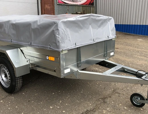 Прицеп бортовой одноосный ССТ-7132-03-У (платформа Ш=1224 мм)