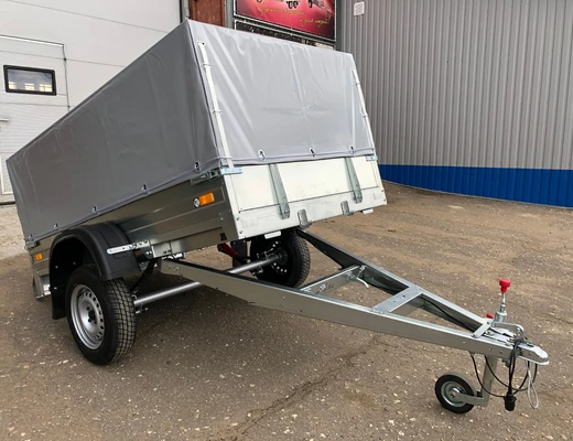 Прицеп бортовой одноосный ССТ-7132-2К-С (платформа Ш=1224 мм)