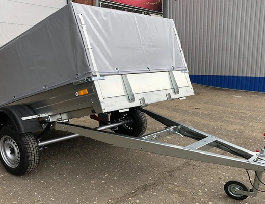 Прицеп бортовой одноосный ССТ-7132-02-С (платформа Ш=1224 мм)