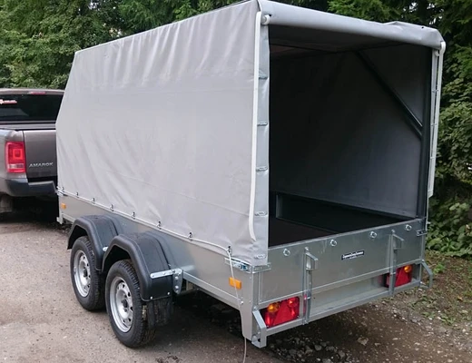 Прицеп бортовой двухосный без тормоза ССТ-7132-11 (платформа Ш=1510 мм)