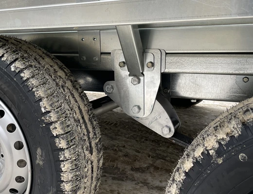 Прицеп бортовой двухосный без тормоза ССТ-7132-65 (платформа Ш=1768 мм)