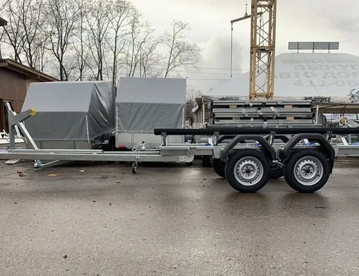 Прицеп для лодок и катеров ССТ-7132-12 без тормоза