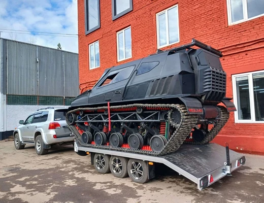 Прицеп для перевозки спецтехники, авто