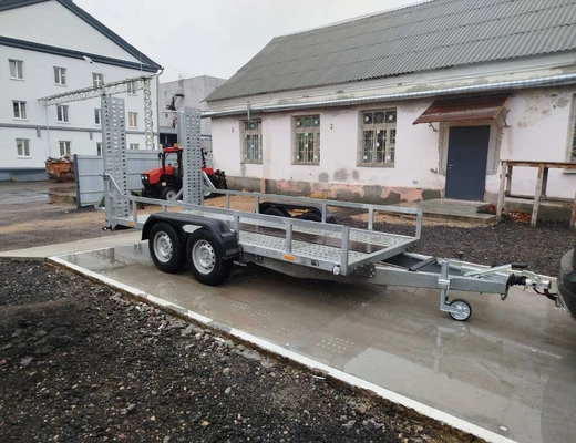 Прицеп для перевозки спецтехники, авто и грузов