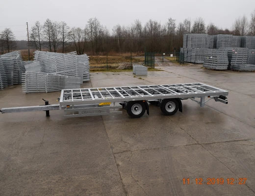 Прицеп шторно-бортовой 928841 исп. 6,6х2,55, прямое дышло