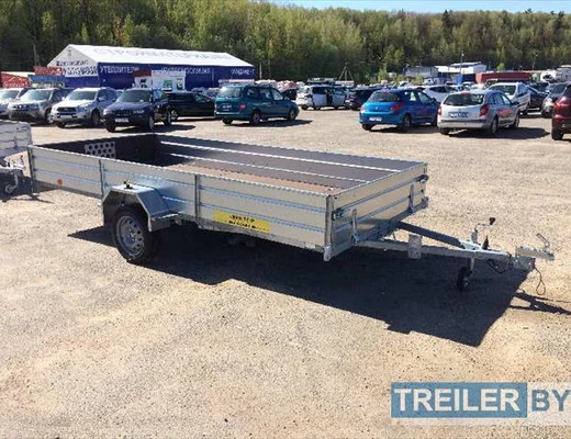 Бортовой одноосный прицеп без тормоза Вектор (ЛАВ) 81012С 4.0
