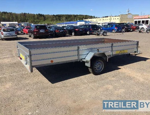 Бортовой одноосный прицеп без тормоза Вектор (ЛАВ) 81012С 4.0