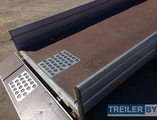 Бортовой одноосный прицеп без тормоза Вектор (ЛАВ) 81012С 4.0