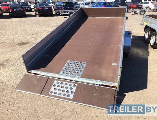 Бортовой одноосный прицеп без тормоза Вектор (ЛАВ) 81012С 4.0